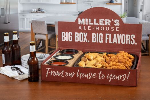 Catering Large Party Box with chicken wings and Zingers